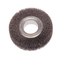 Щітка циліндрична 150х25х50 мм, сталевий дріт 0.35 мм, 6000 об/хв LESSMANN (ЛЕСМАН)