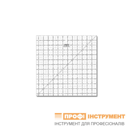 Лінійка OLFA QR-12S для квиллингу 12,5"x12,5" (318х318х3мм) (950554)