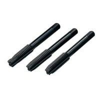 Hand tap M 4 x 0,7 metric thread, according to ISO, DIN 13 rough tap with pilot notch Hand tap M 4 x 0,7 metric thread, according to ISO, DIN 13 rough tap with pilot notch