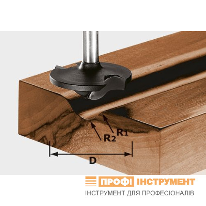 Фреза профильная HW S8 D42/13/R6+12
