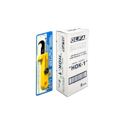 Ниж Olfa HOK-1 лезо крюк 20(39.5)х90х0.8мм HOB-1 (643511)