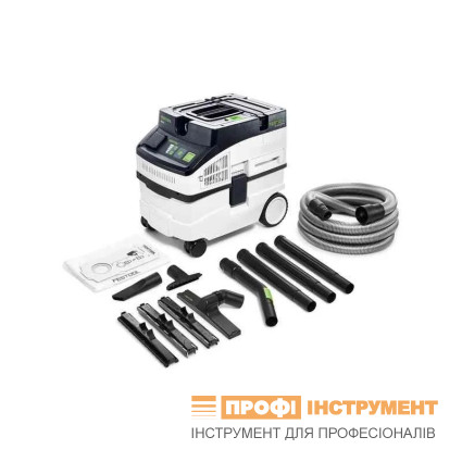 Пылесос Festool CT 15E Set CLEANTEC з набором для уборки 575988