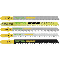 Jigsaw blade set STS-Sort/25 W
