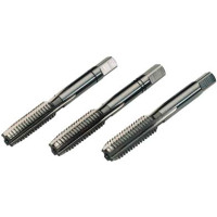 Hand tap M 3,5 x 0,6 L-45 mm metric thread, set of 3 pcs,, DIN 352, HSS-G, Volkel Hand tap M 3,5 x 0,6 L-45 mm metric thread, set of 3 pcs,, DIN 352, HSS-G, Volkel