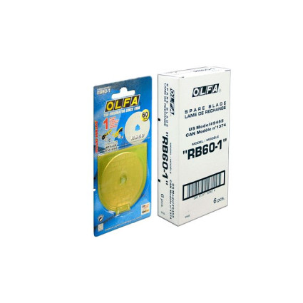 Лезо OLFA RB60-1 дискове 60мм 1шт (751511)