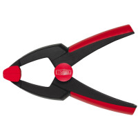 Spring clamp Clippix SET 20x20mm (3/4 "x3 / 4"), soft pads, ergonomic handles, 7 pcs,