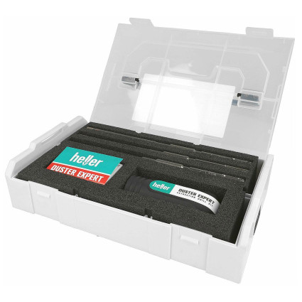 Набор буров для беспыльного бурения Heller DUSTER EXPERT SDS-Plus 6/8 / 10х100х220мм + адаптер 