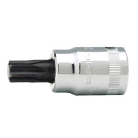 Socket with screwdriver insert for TORX-T25 screws square 1/4", CrV steel, Socket with screwdriver insert for TORX-T25 screws square 1/4", CrV steel,