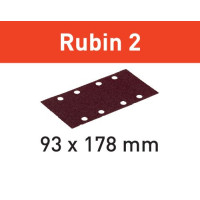 Шлифовальные листы STF 93X178/8 P220 RU2/50 Rubin 2