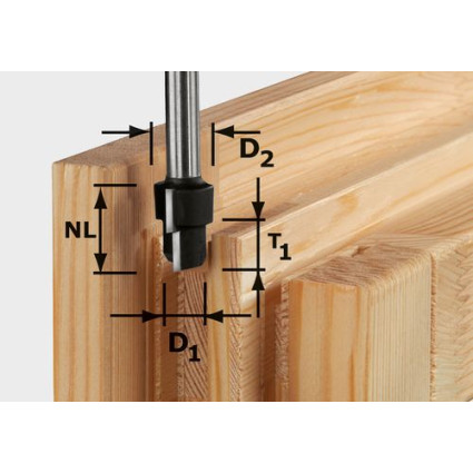 Step cutter HW D20,3/12,3/9,3 S12