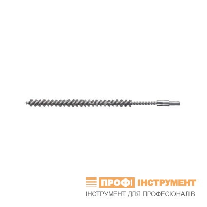 Щітка Lessmann "йорж" 20х100x150 із зовнішнім різьбленням W 3/8", сталевий нержавіючий прямий дріт 0,20 мм (арт. 502.420)