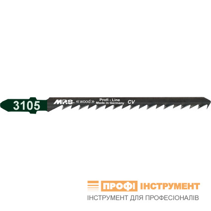 Полотно для лобзикових пилок MPS (МПС) T244D 75/100х8х1.25 мм. 6 зуб/дюйм (3105-100)