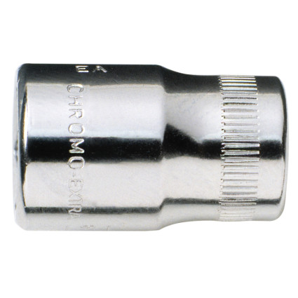 Socket head 6-sided 7 mm, 1/4" square, dynamic profile,