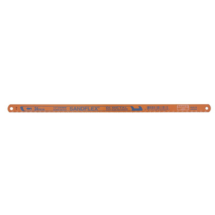 Blade for metal 300 mm BI-METAL, high cutting capacity, wear resistance, flexibility, 18 teeth/inch,