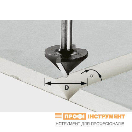 Drywall cutter HW S8 D12,5/45°