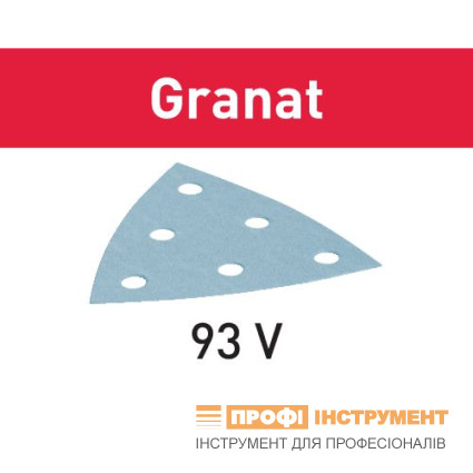 Шліфувальний лист STF V93/6 P220 GR /100 Granat Шліфувальний лист STF V93/6 P220 GR /100 Granat
