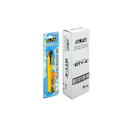 Нож Olfa RTY-4 дисковое лезвие диаметром 18мм RB18-2, PRB18-2 (700510)