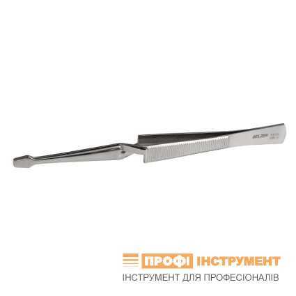 Crossed tip tweezers 155 mm, special steel