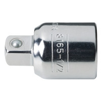 Adapter 1/2"-3/8", nickel-chromium coating,