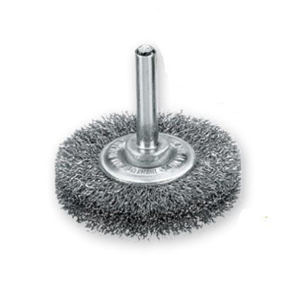 Щетка дисковая 80х18 мм; хвостовик 6 мм; стальная проволока 0.20 мм; 15000 об / мин LESSMANN ( ЛЕСМАН ) LESSMANN ( ЛЕСМАН )