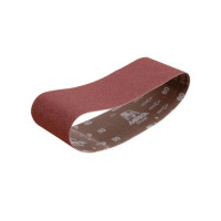 Sanding belt 65x410 mm grit 80, 3 pcs,
