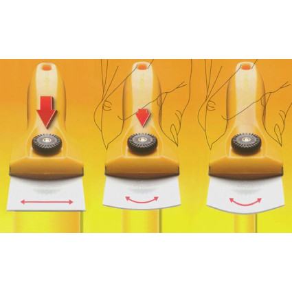 Скребок-шпатель Olfa T-45; скребок-шпатель многофункциональный, сменное лезвие 45мм TB-45 (854510)