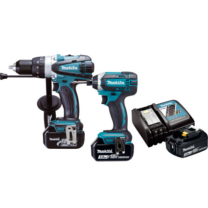 Makita DLX2145X1 cordless tool set