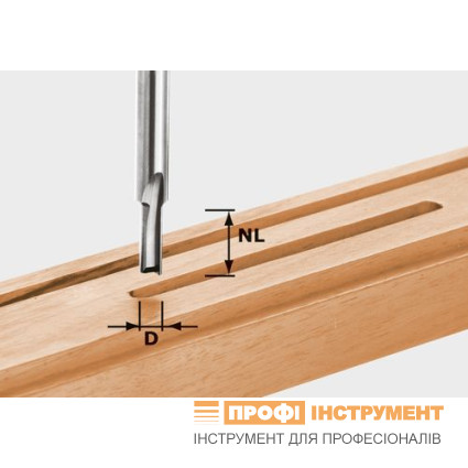 Фреза пазовая HW S8 D3/6 Фреза пазовая HW S8 D3/6