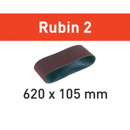 Шліфувальна стрічка L620X105-P100 RU2/10 Rubin 2