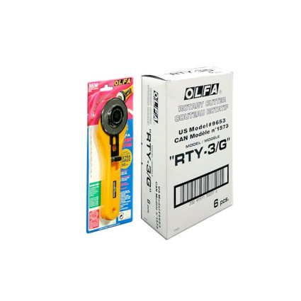 Нож Olfa RTY-3/G дисковое лезвие 60мм RB60 (750511)