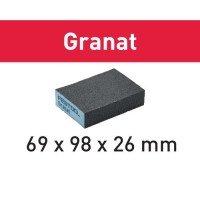 Sanding sponge 69x98x26 36 GR/6 Granat