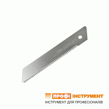 Лезо OLFA HSWB-1 пилка 25мм 1шт 0,5мм для ножів H-1, XH-1 (482512) (замість C318101)