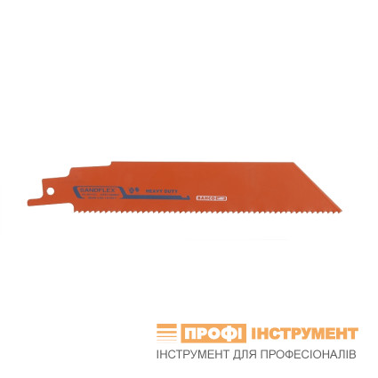 Bimetallic blade for metal BAHCO 228 mm for reciprocating saws 5 pcs,, 10 teeth per inch, shank 3/4"