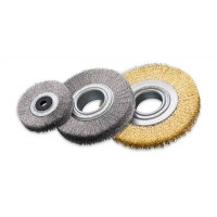 Cylindrical brush 178x26x50mm, Steel corrugated wire 0,3 mm, 6000 rpm Cylindrical brush 178x26x50mm, Steel corrugated wire 0,3 mm, 6000 rpm