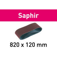 Шлифовальная лента 820x120-P120-SA/10 Saphir