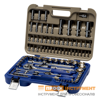 Набір головок торцевих IRIMO 1/4"-1/2", 101 предмет (129-101-4)