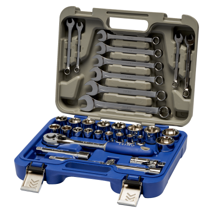 Набор головок торцевых и ключей комбинированных IRIMO 1/2" (129-33W-4)