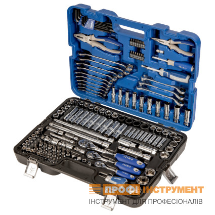 Набор инструментов IRIMO с приводами 1/4" - 3/8" - 1/2" 164 шт в кейсе (149-164-4)