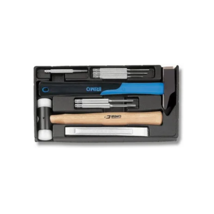 IRIMO 9-piece tool set on a plastic backing (907521)