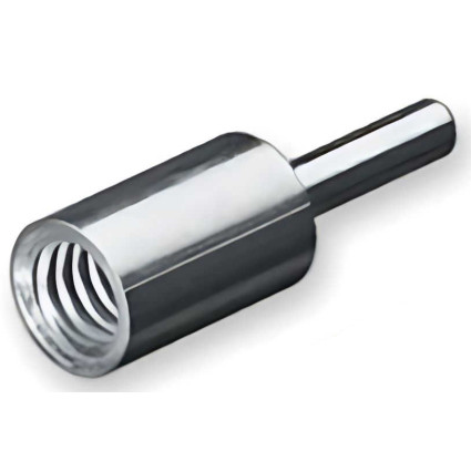 Переходник металлический LESSMANN 50 мм внутренняя резьба W1/2" хвостовик 6 мм (000071)