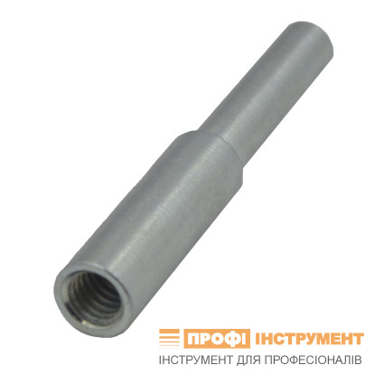 Переходник металлический LESSMANN 50 мм внутренняя резьба M6 хвостовик 6 мм (000072)