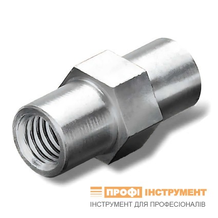 Переходник металлический LESSMANN с внутренней резьбой W1/2" на внутреннюю резьбу М12 (001211)