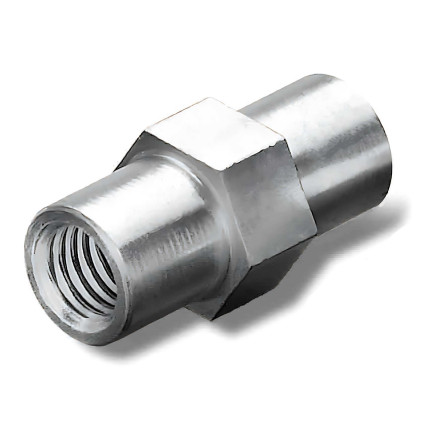 Металлический адаптер LESSMANN  с внутренней резьбой W1/2" на внутреннюю резьбу М10 (001212)