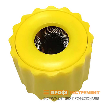 Щетка фитинговая для внешней очистки труб LESSMANN 10 мм, стальная проволока (037921)