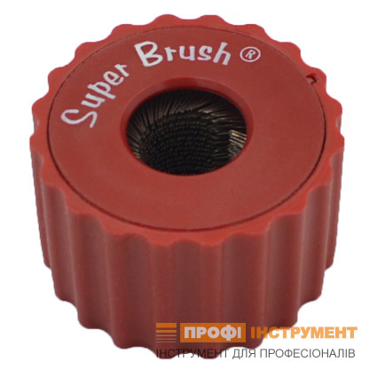 Щетка фитинговая для внешней очистки труб LESSMANN 15 мм, стальная проволока (037923)