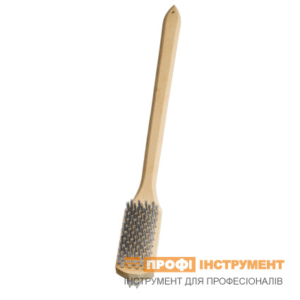 LESSMANN hand brush for cleaning barbecues and grills 50x90x500 mm stainless corrugated wire 0.3 mm (138469) LESSMANN hand brush for cleaning barbecues and grills 50x90x500 mm stainless corrugated wire 0.3 mm (138469)