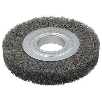 Щетка цилиндрическая LESSMANN 178x26х50 мм стальная гофрированная проволока 0,20 мм (355142)