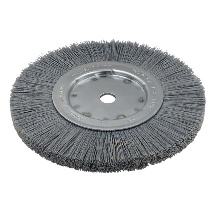 Щетка цилиндрическая LESSMANN 200x80х16x43 мм полимерабразивная проволока 320/0,6 мм (362871)