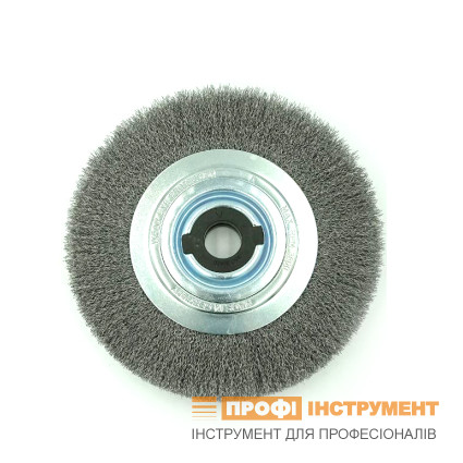 Lessmann cylindrical brush 250x30-35x20-80 mm, corrugated steel wire 0,30 mm, 3600 rpm (376162) Lessmann cylindrical brush 250x30-35x20-80 mm, corrugated steel wire 0,30 mm, 3600 rpm (376162)