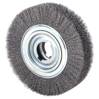 LESSMANN cylindrical brush 250x60x50.8 mm, steel corrugated wire 0.35 mm (377053)